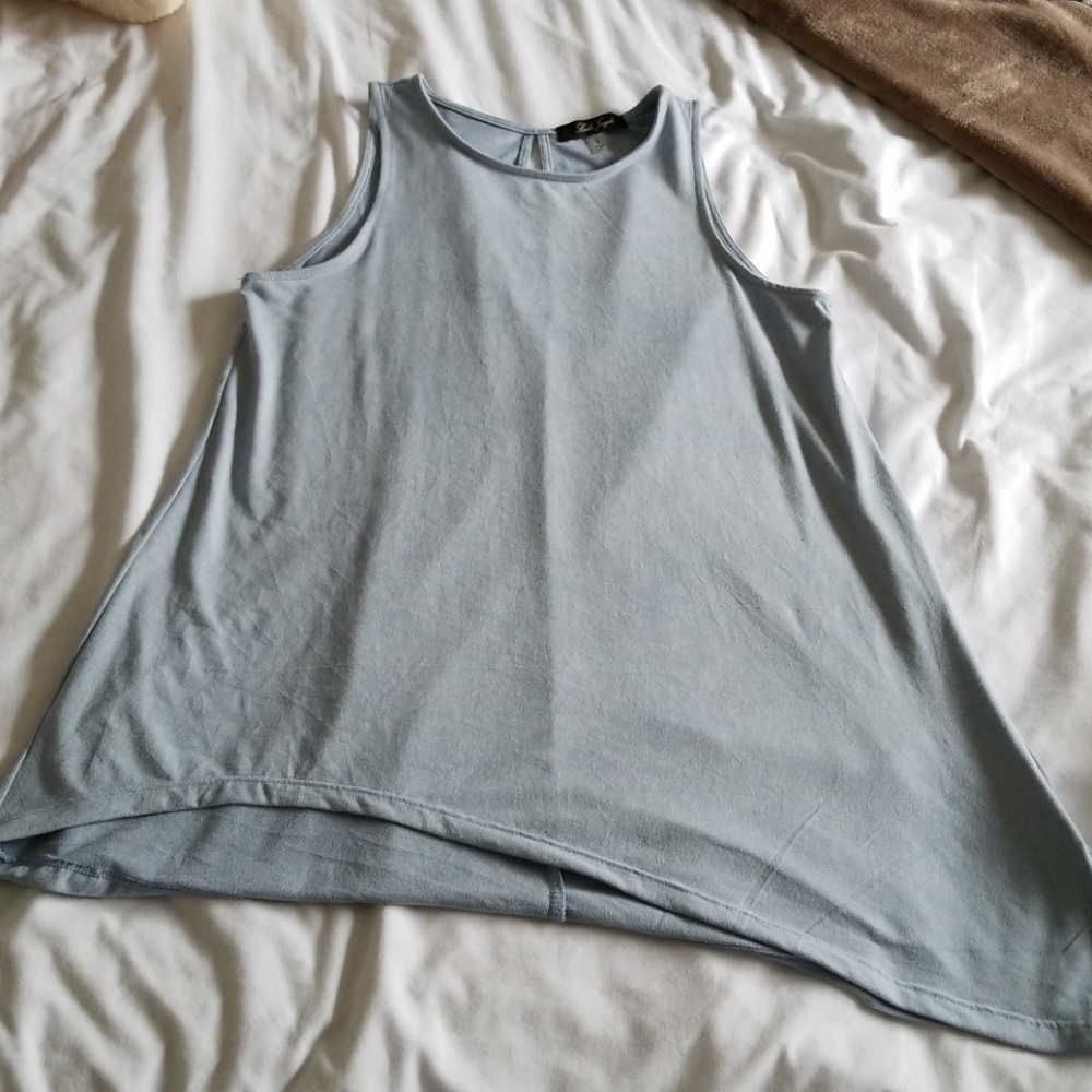 Suede Tank Top
